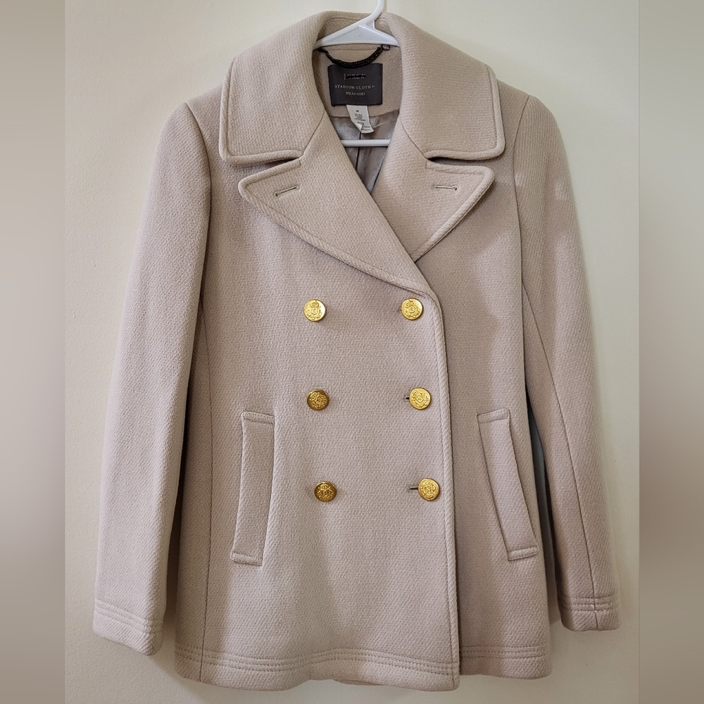 J-Crew Wool Peacoat